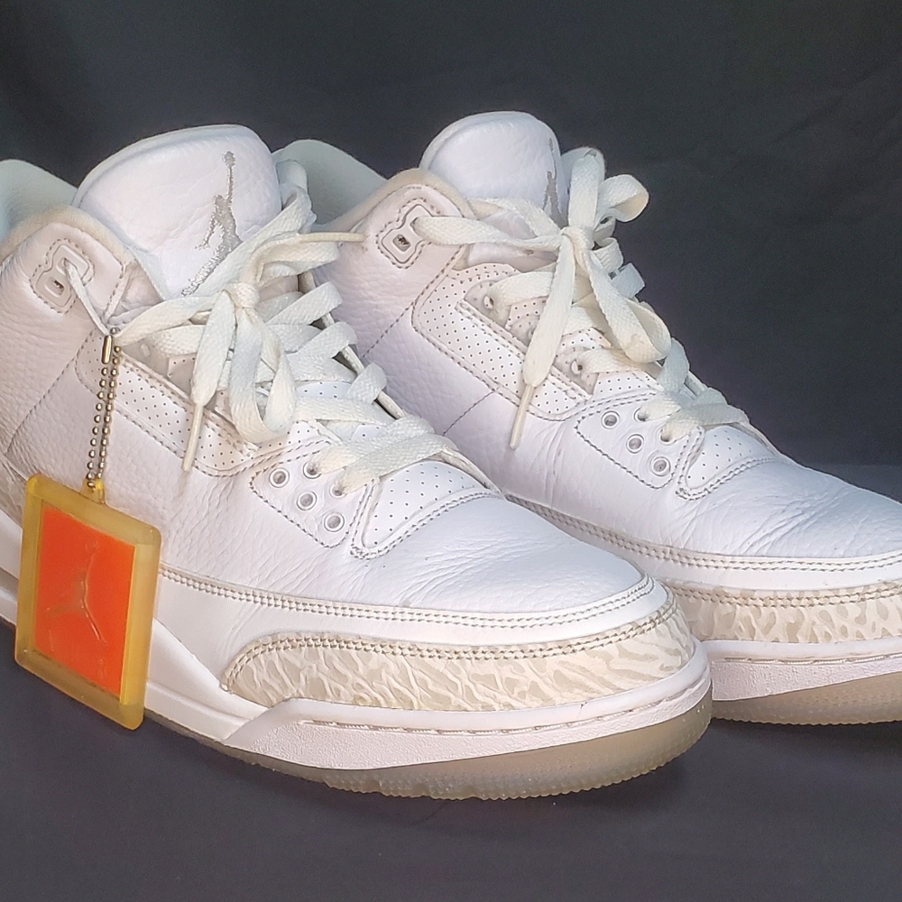 Jordan 3 All White 2018